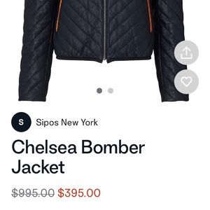 SIPOS , Lamb Leather jacket